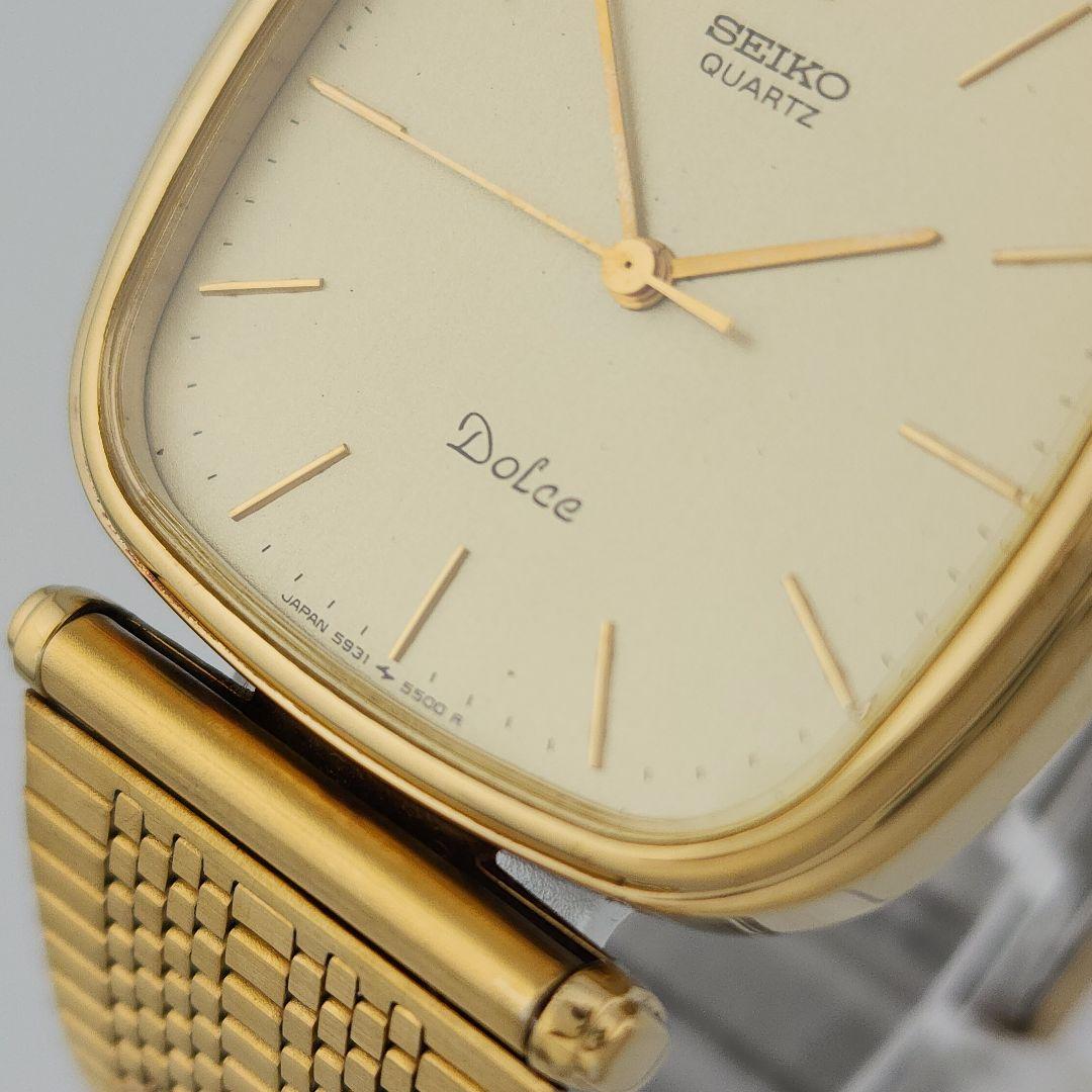 稼働 SEIKO Dolce 腕時計 ＳＧＰ３０ スクエア アンティーク