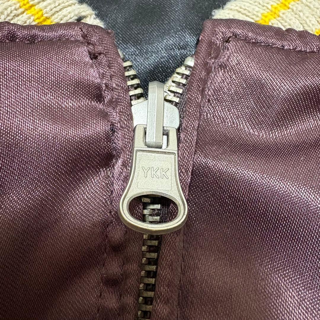 希少　archive ヴィンテージ　スカジャン　虎鷹刺繍　reversible