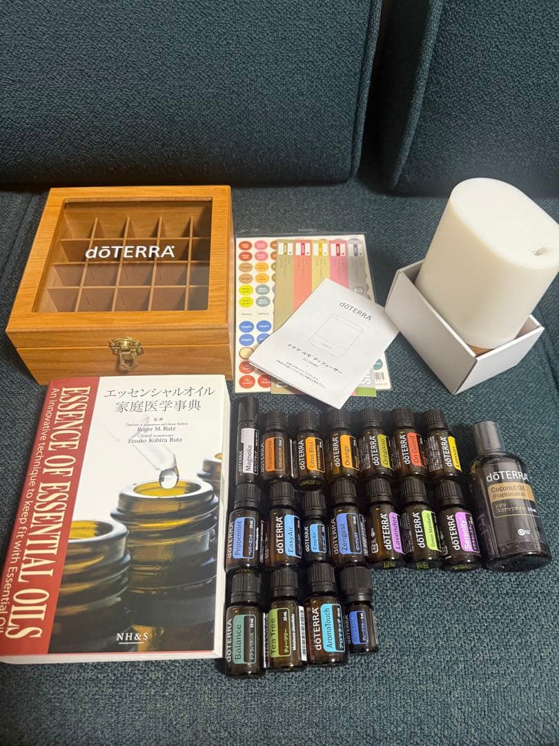 doTERRA エッセンシャルオイルセット LUMOディフューザー 森の音セット