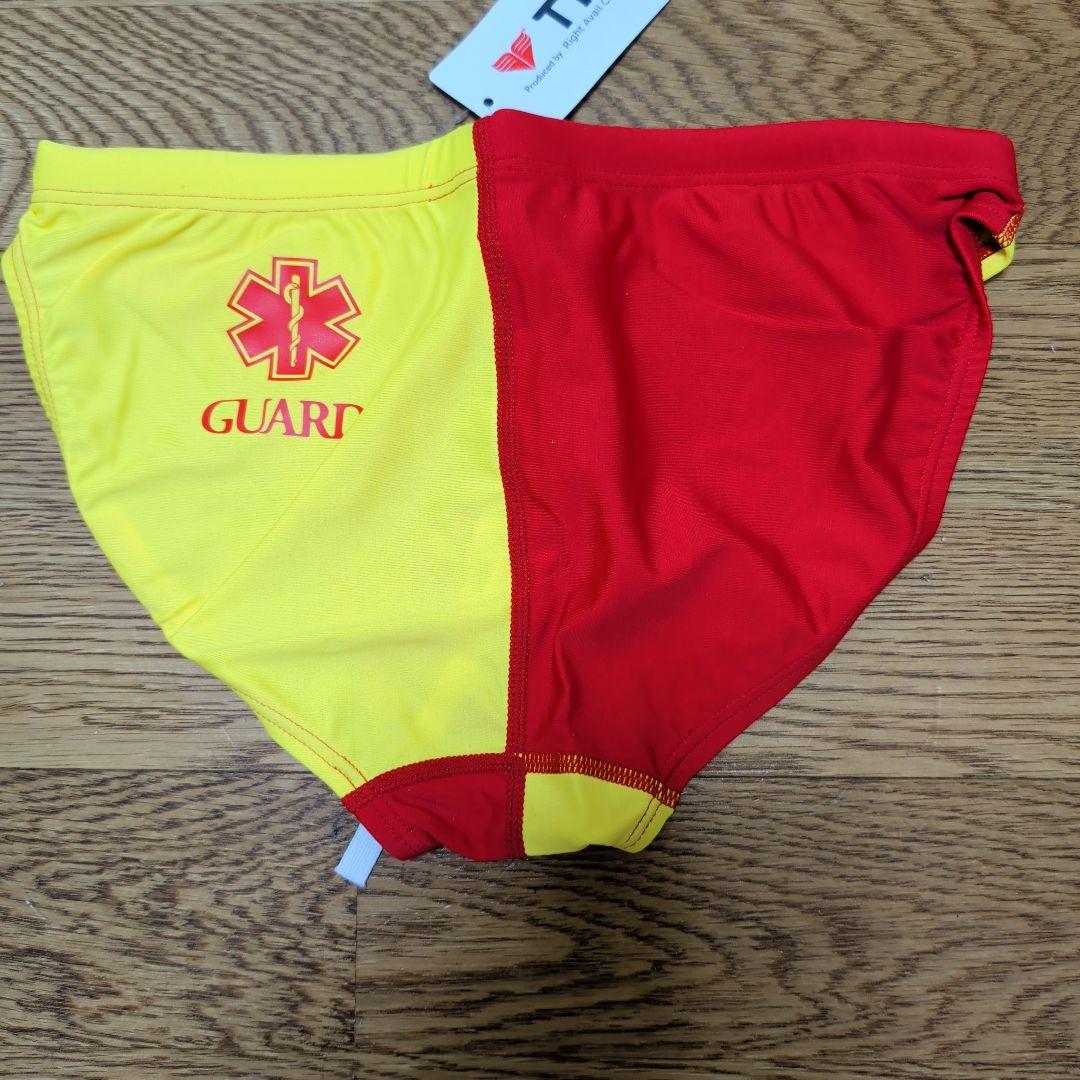 TYR 競泳水着 GUARD 赤・黄