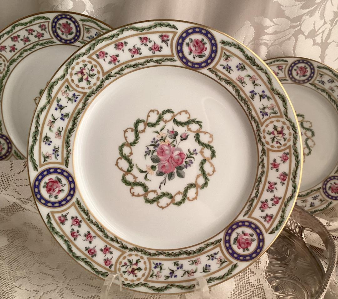 ♡リモージュ アヴィランド ルーヴシエンヌ プレート21.7㎝ #E♡