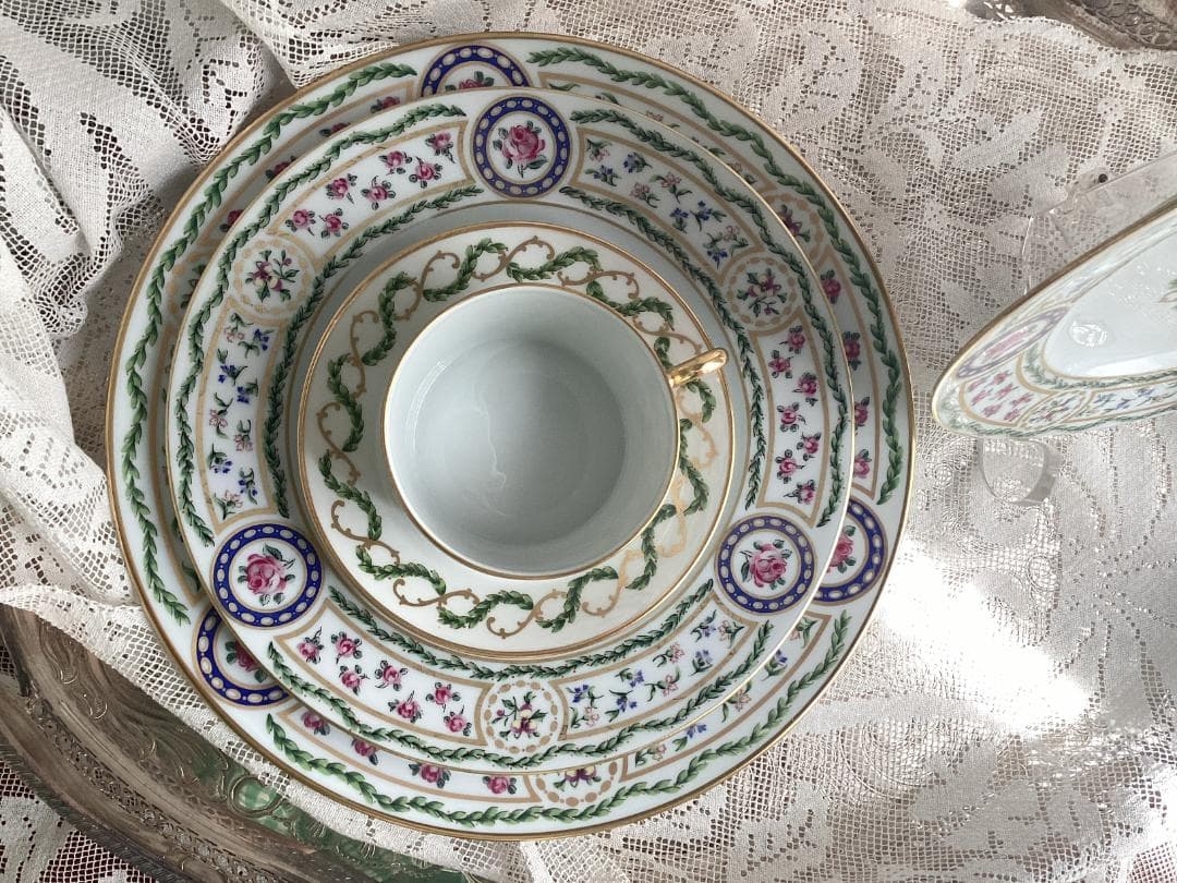 ♡リモージュ アヴィランド ルーヴシエンヌ プレート21.7㎝ #E♡