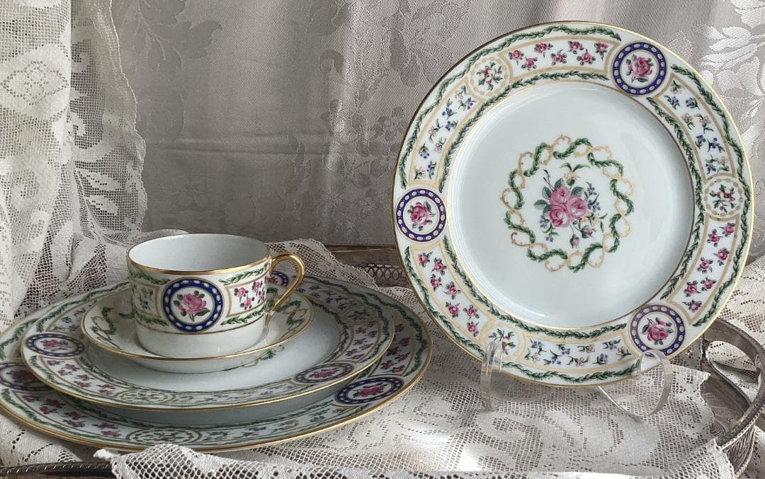 ♡リモージュ アヴィランド ルーヴシエンヌ プレート21.7㎝ #E♡