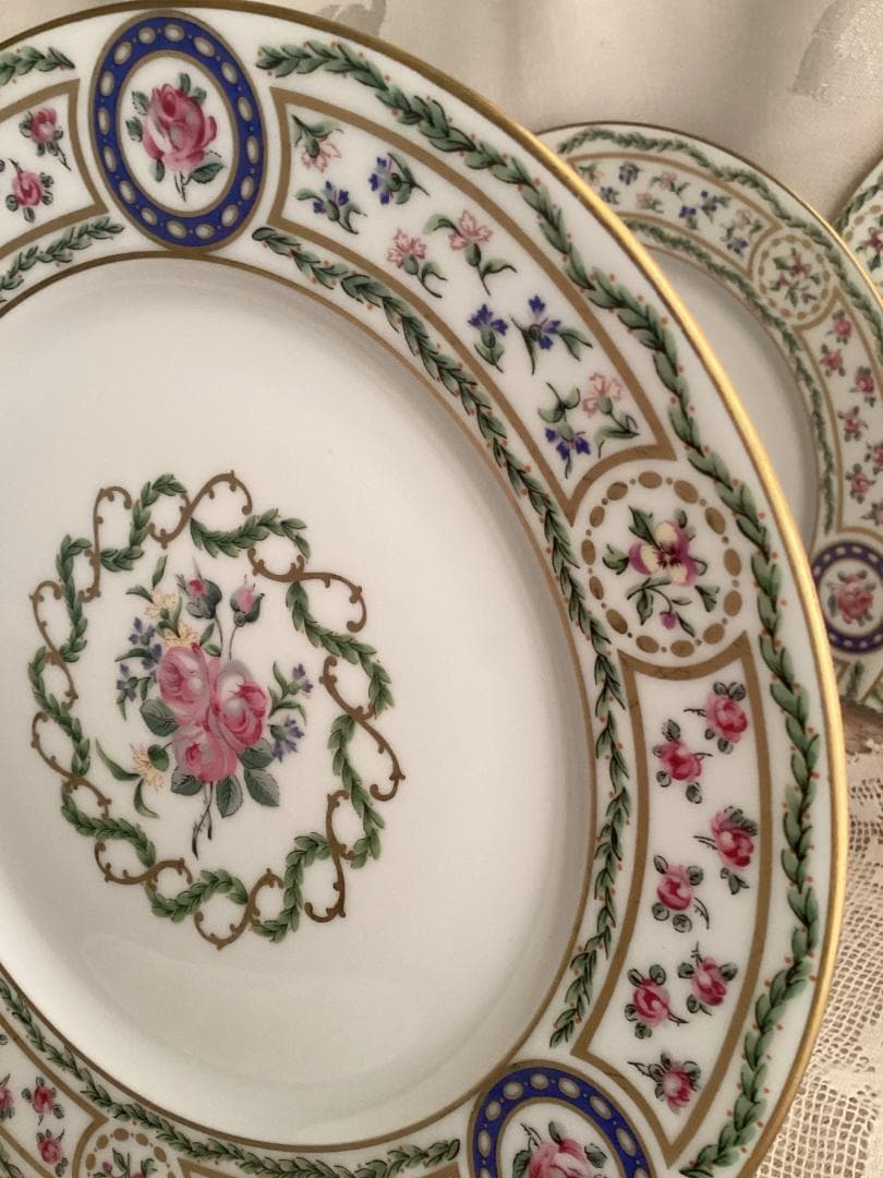 ♡リモージュ アヴィランド ルーヴシエンヌ プレート21.7㎝ #E♡