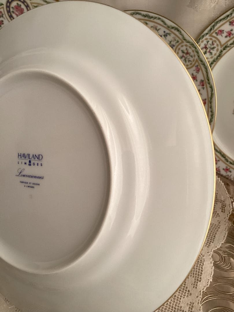 ♡リモージュ アヴィランド ルーヴシエンヌ プレート21.7㎝ #E♡