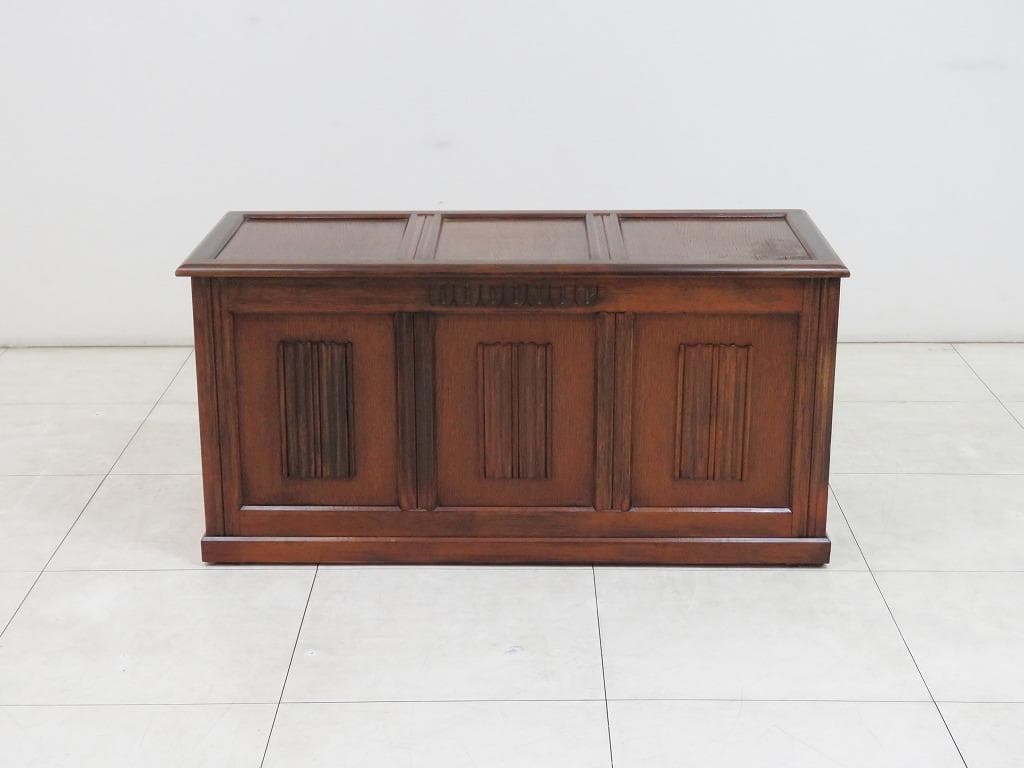 イギリス アンティーク ブランケット ボックス 収納箱 ロイズアンティークス