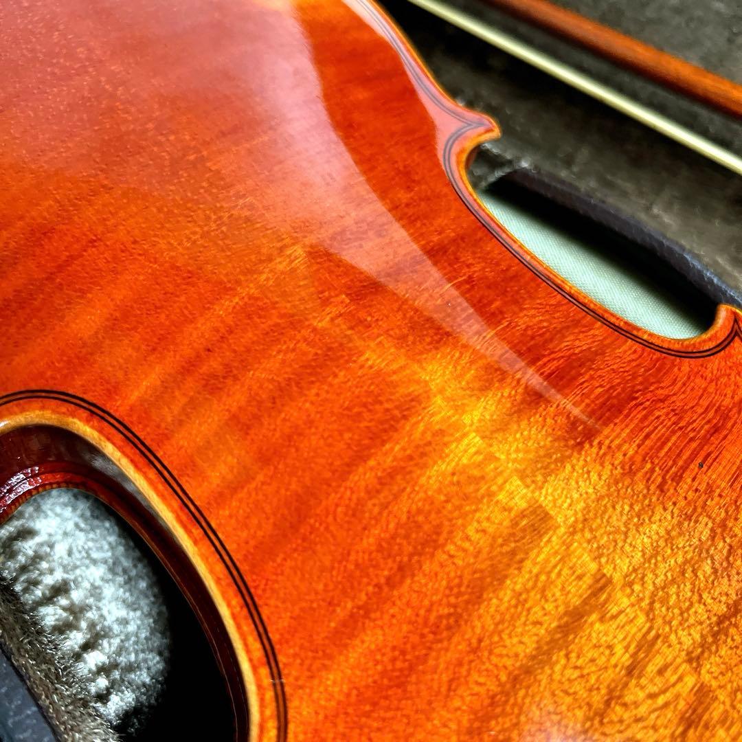 【美品・美虎杢】SUZUKI NO.520 1/8 バイオリン 1990年製