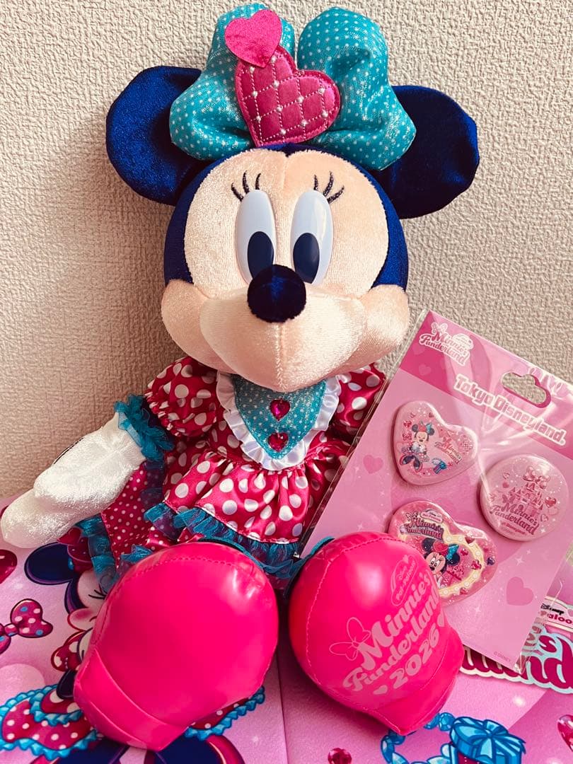 a*＊様 わけあり【ディズニーパルパルーザ　ミニーのファンダーランド　ミニーぬい