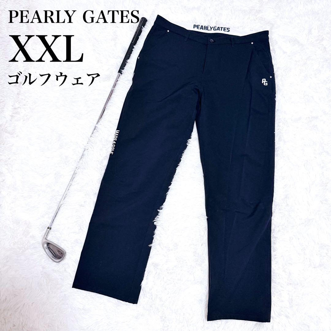 ✨最終値下げ✨パーリーゲイツ ゴルフパンツ 7 紺 XXL ゴルフ　メンズ