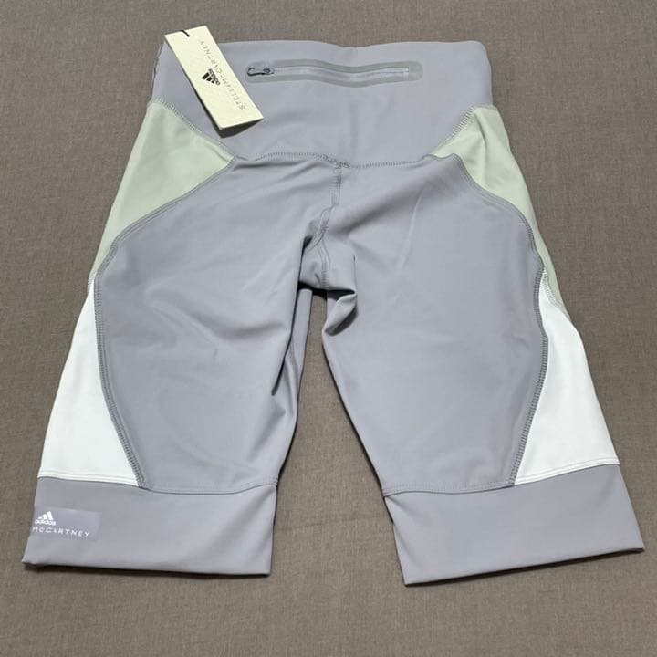 M アディダス　ステラマッカートニー　ナイロンジャケット　ハーフタイツ　セット