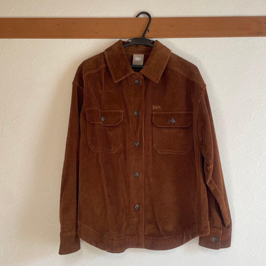 Kith ベロアシャツ
