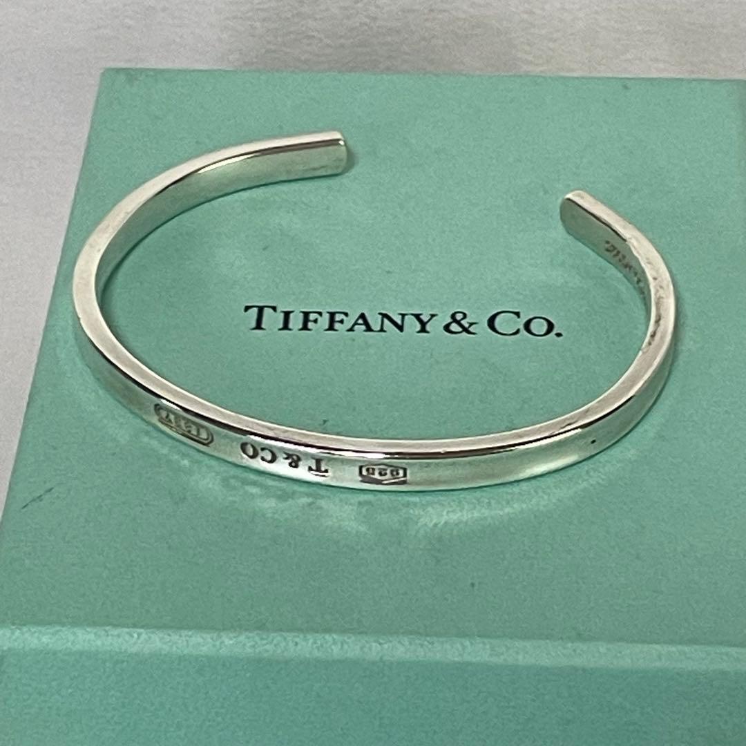 ティファニー　1837 カフ　ブレスレット　シルバー　メンズサイズ　希少