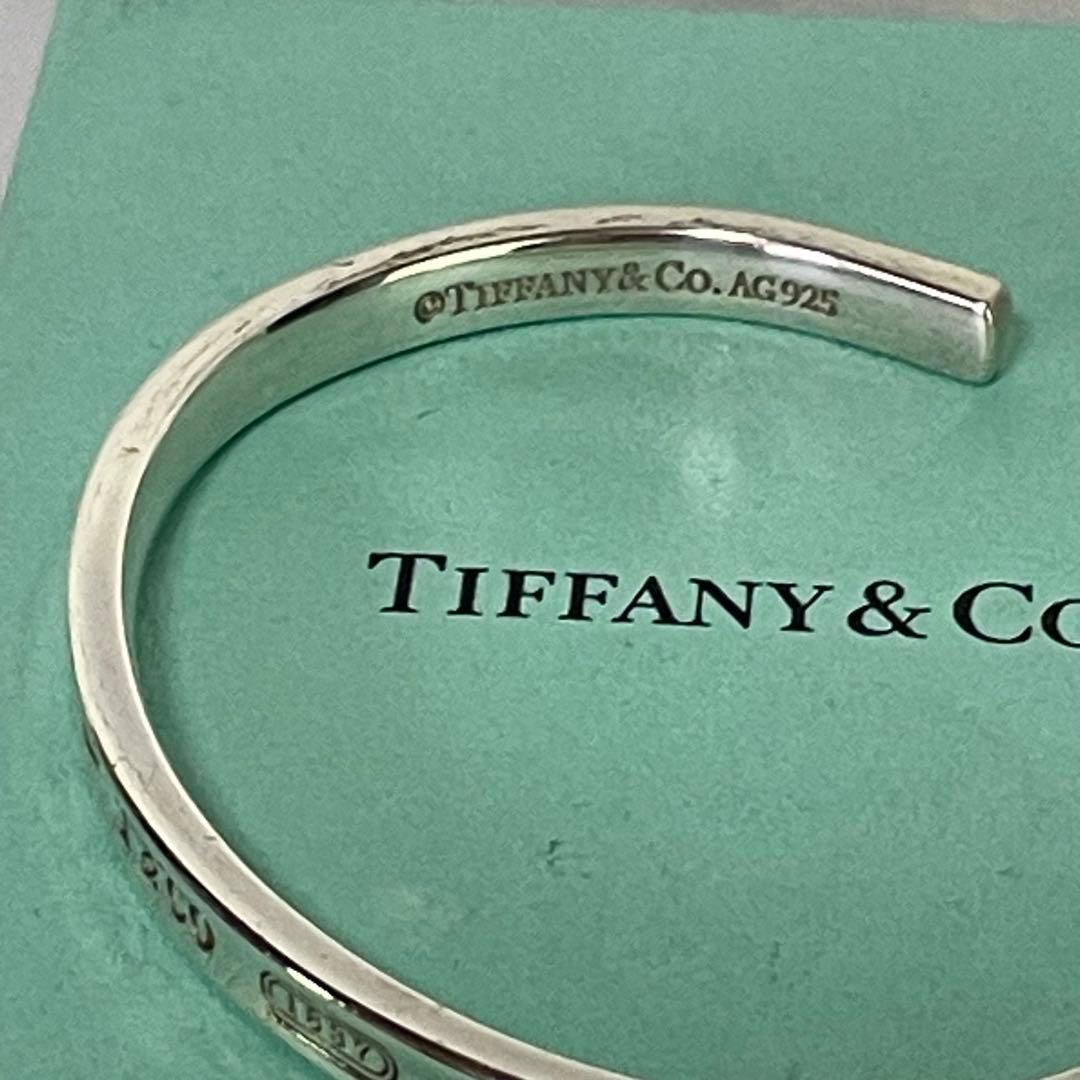 ティファニー　1837 カフ　ブレスレット　シルバー　メンズサイズ　希少