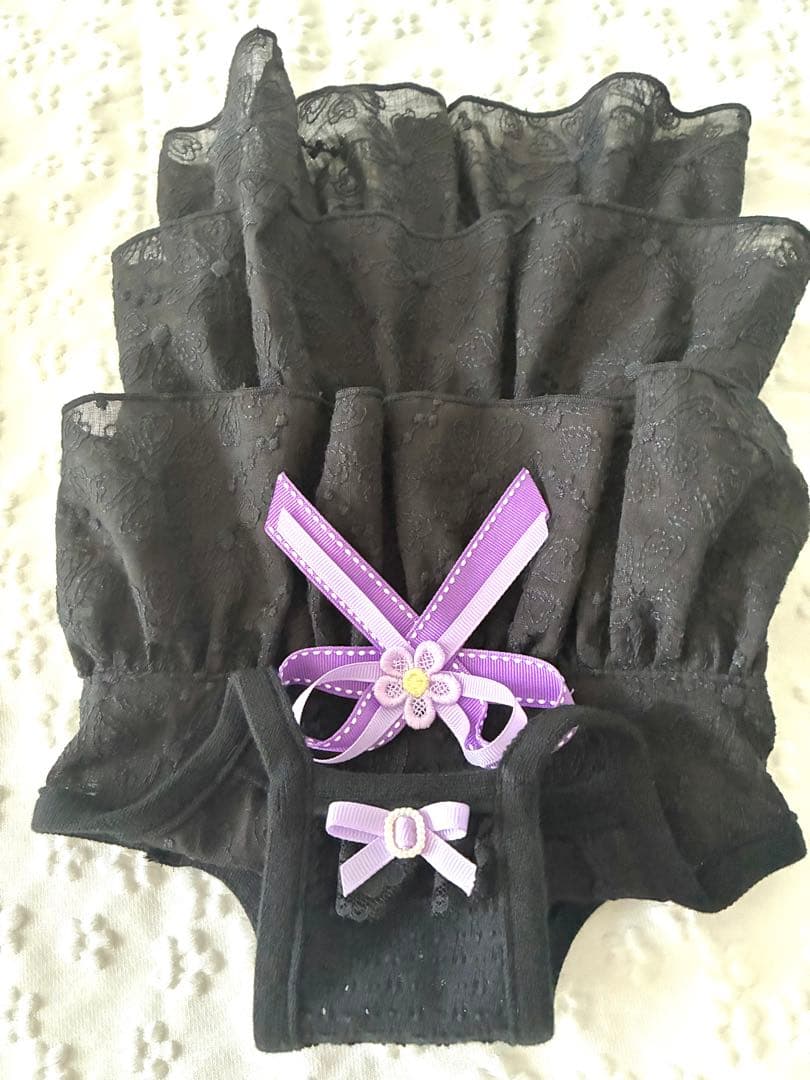 み犬服ハンドメイドワンピース