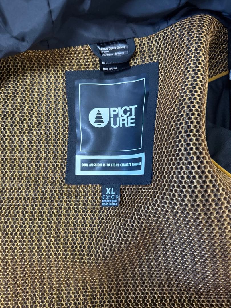 R*s様 PICTURE XL スノーボードジャケット ライトブルー