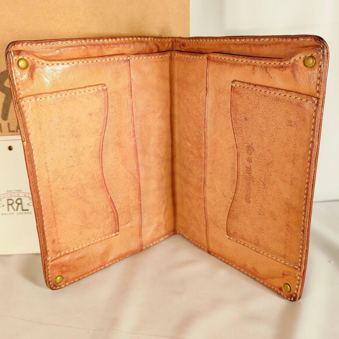【希少】RRL　ダブルアールエル　高級カードウォレット　タイプA-2　本革正規品