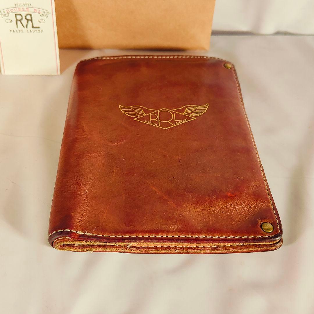 【希少】RRL　ダブルアールエル　高級カードウォレット　タイプA-2　本革正規品