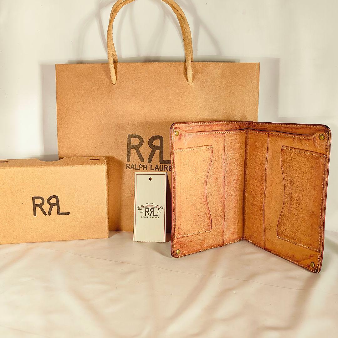 【希少】RRL　ダブルアールエル　高級カードウォレット　タイプA-2　本革正規品