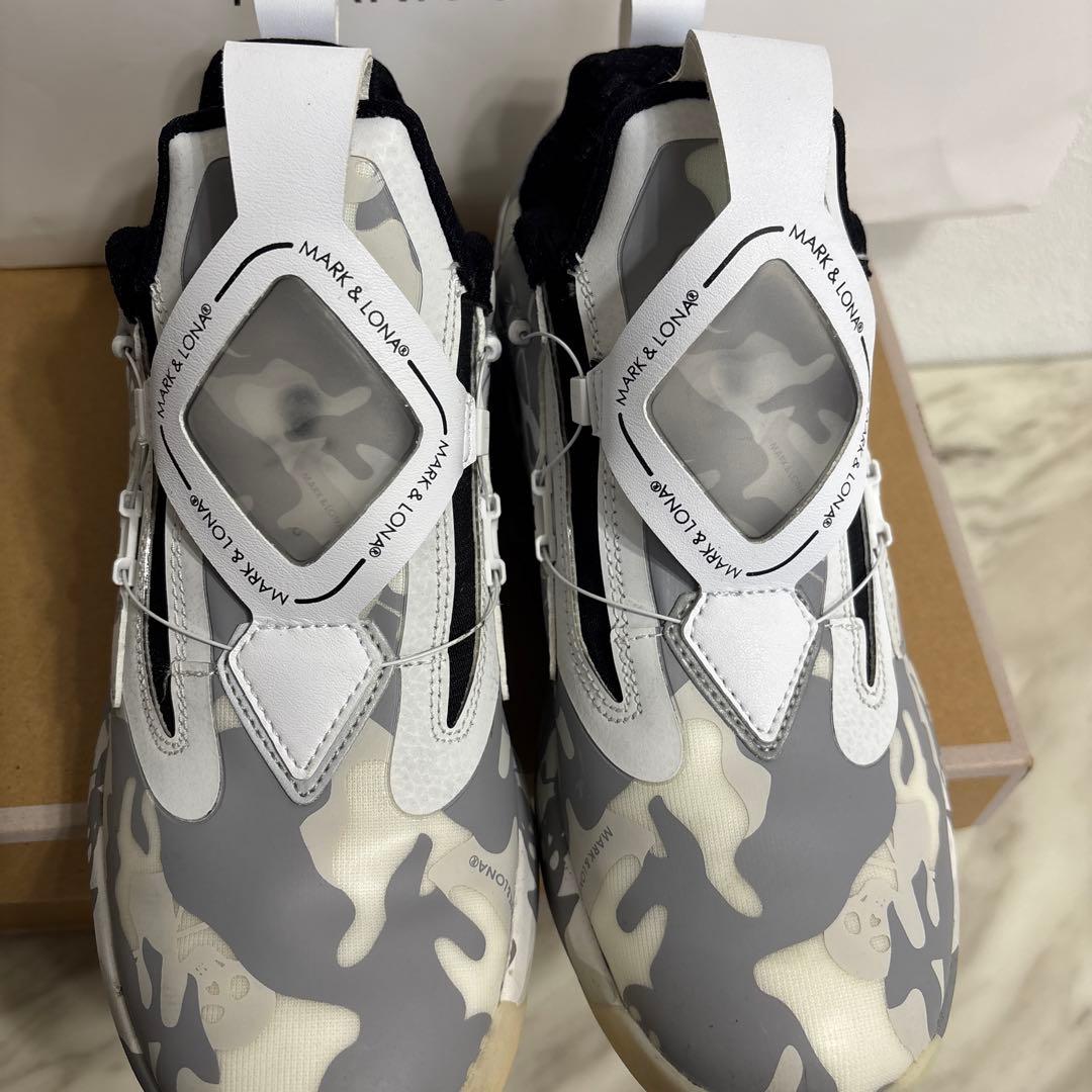 MARK & LONA カモフラーシューズ 24cm、メンズ、レディース問わず。