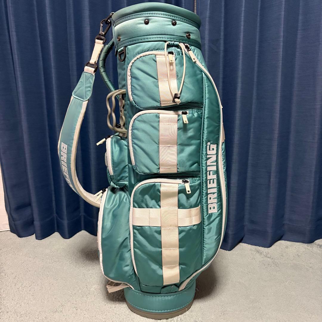 BRIEFING ブリーフィング CR-6 キャディバッグ グリーン