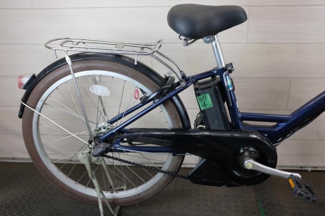 レ*迎様 電動自転車BS アシスタ　24インチ　3段　8.7Ah充電器あり