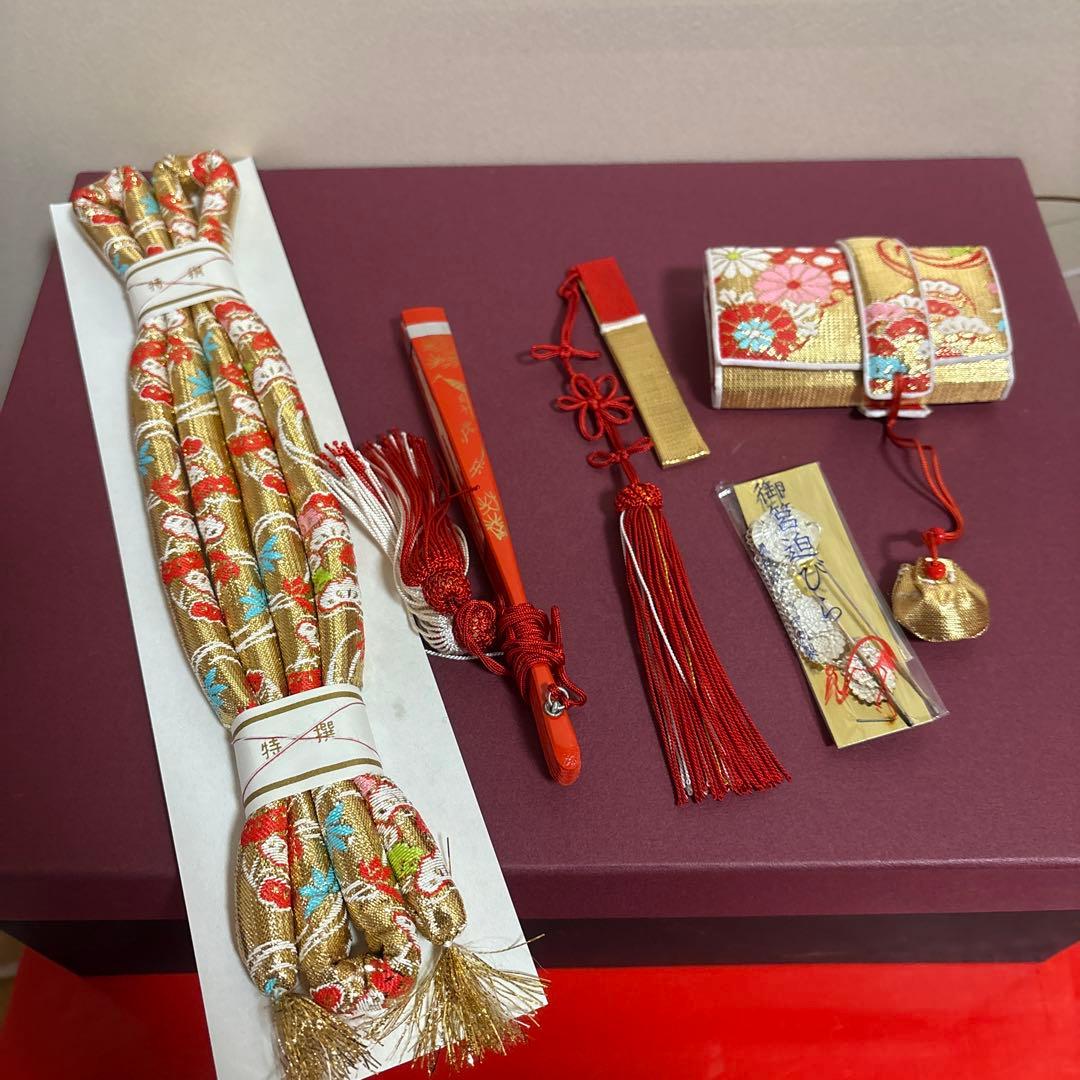 七五三用金色草履セット