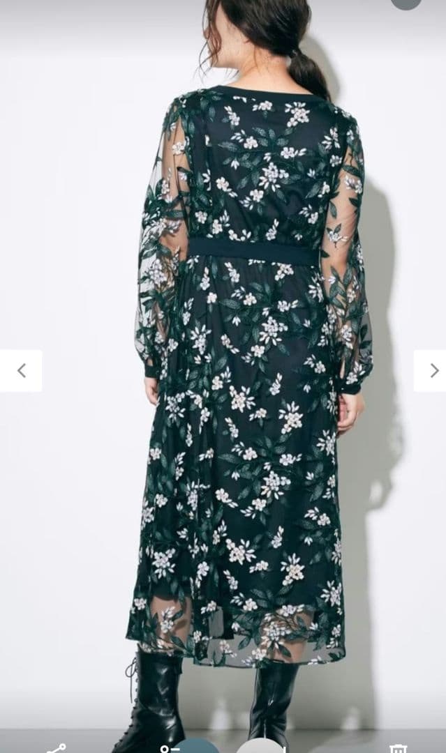 グレースコンチネンタルシースルーワンピース