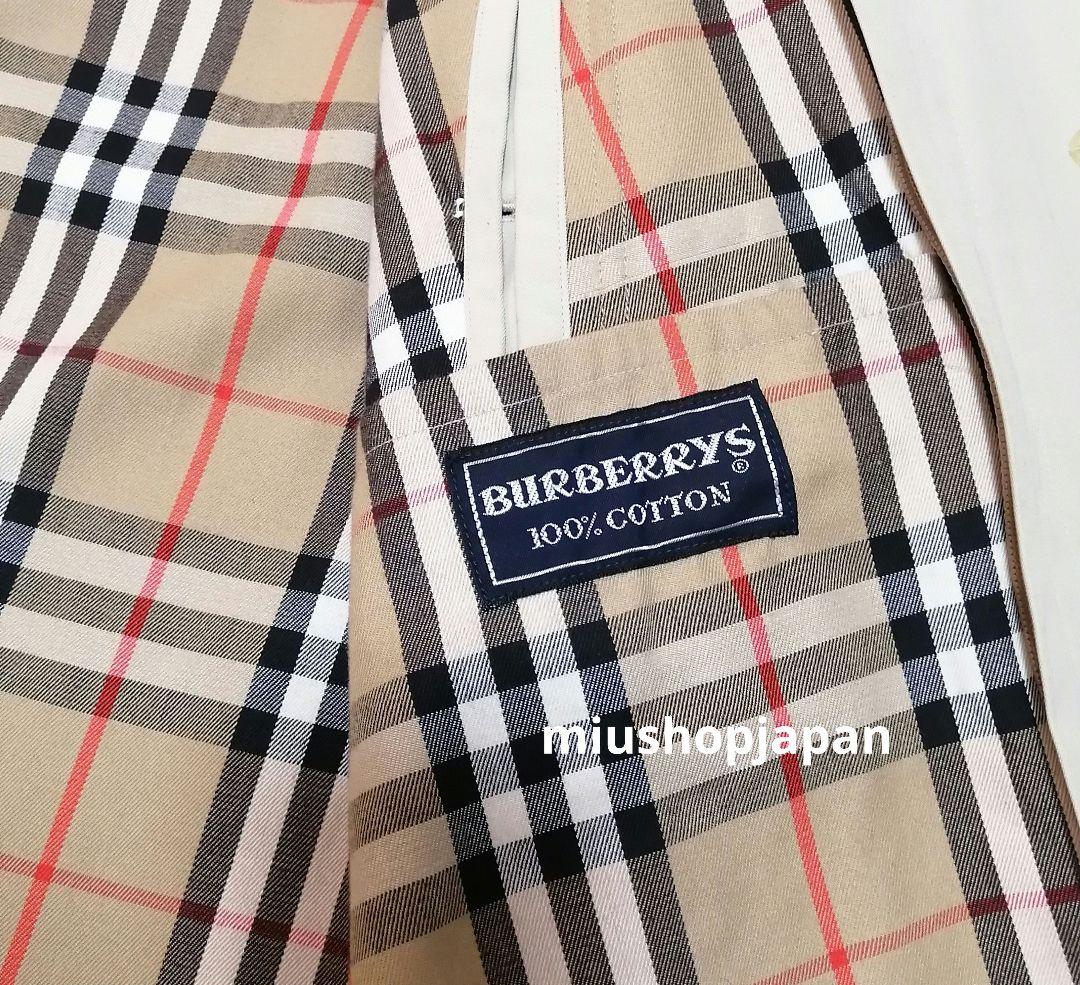 貴重希少●L　バーバリー　BURBERRY　ステンカラーコート　ノバチェック