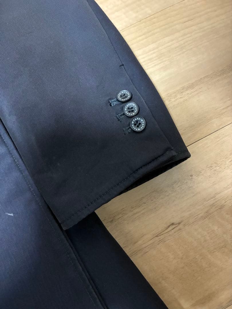 wtaps BLACK WATCH サテンカラーコートCOAT NAVYネイバー