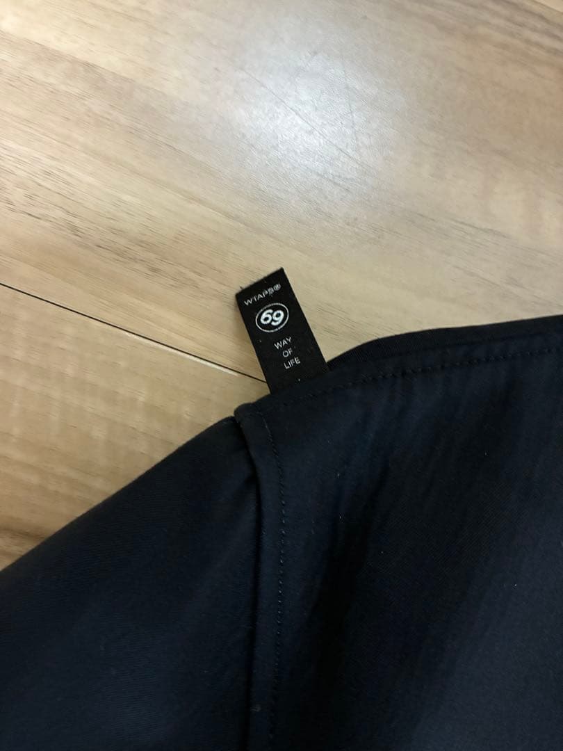 wtaps BLACK WATCH サテンカラーコートCOAT NAVYネイバー