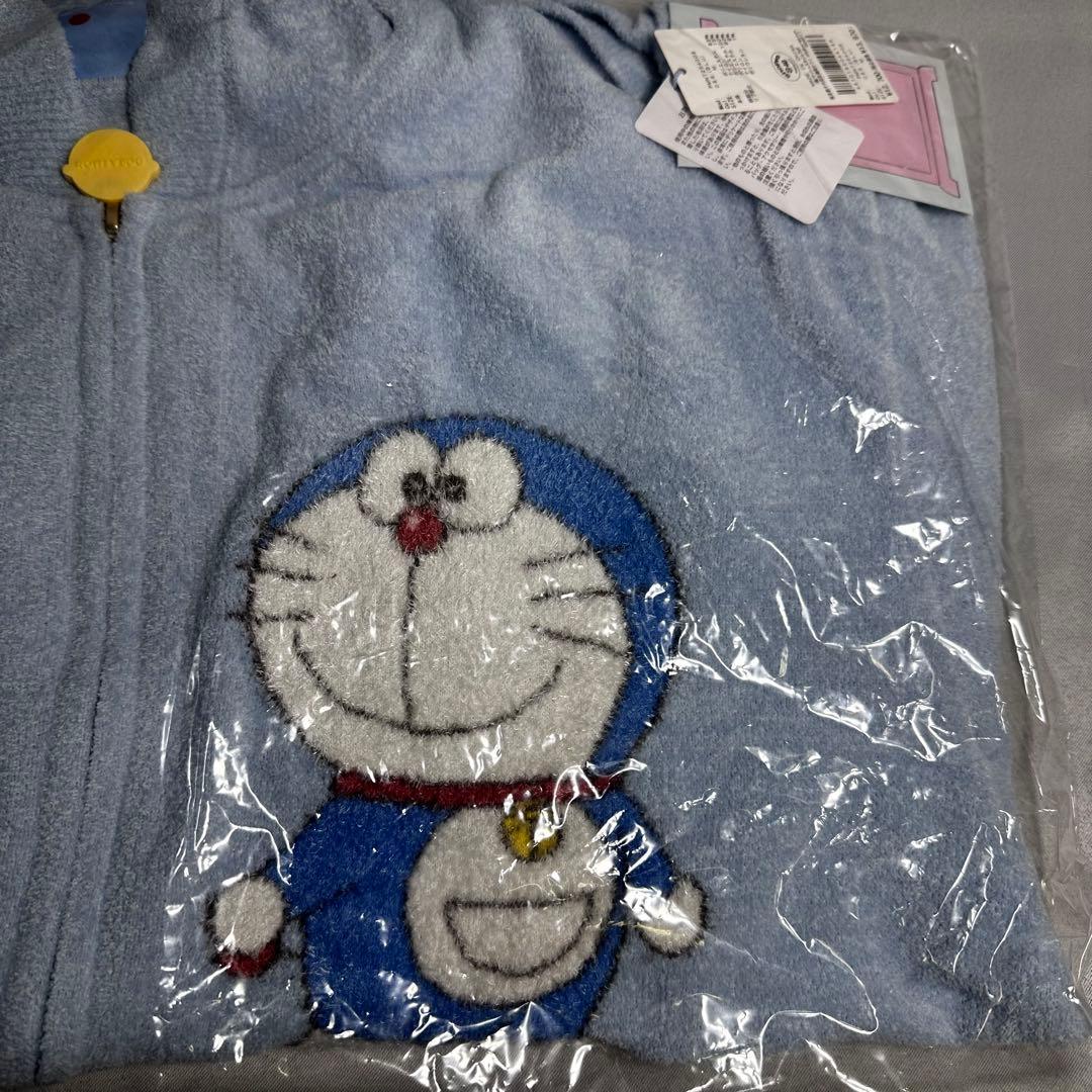 【新品】gelato pique ドラえもん ジャガードパーカ ブルー Mサイズ