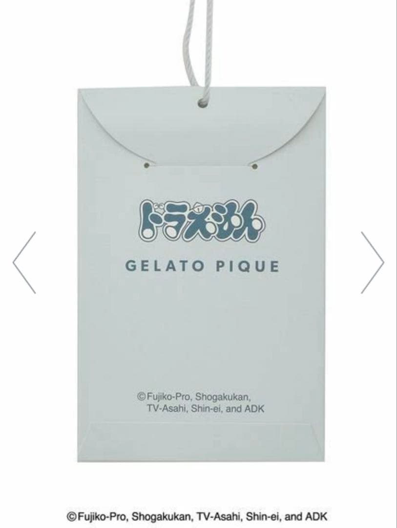 【新品】gelato pique ドラえもん ジャガードパーカ ブルー Mサイズ