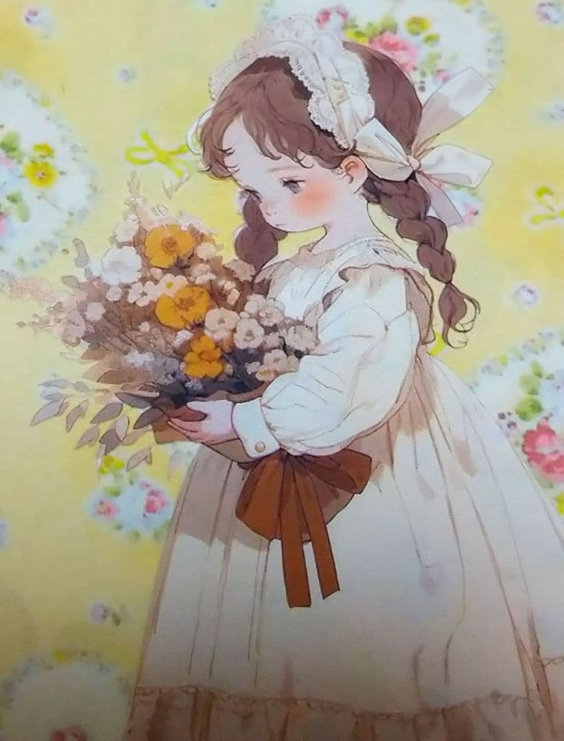 廃盤品✩再販✩J836＃几味甜风(PET)奶泡匣子切売り海外人物女の子AIマステ