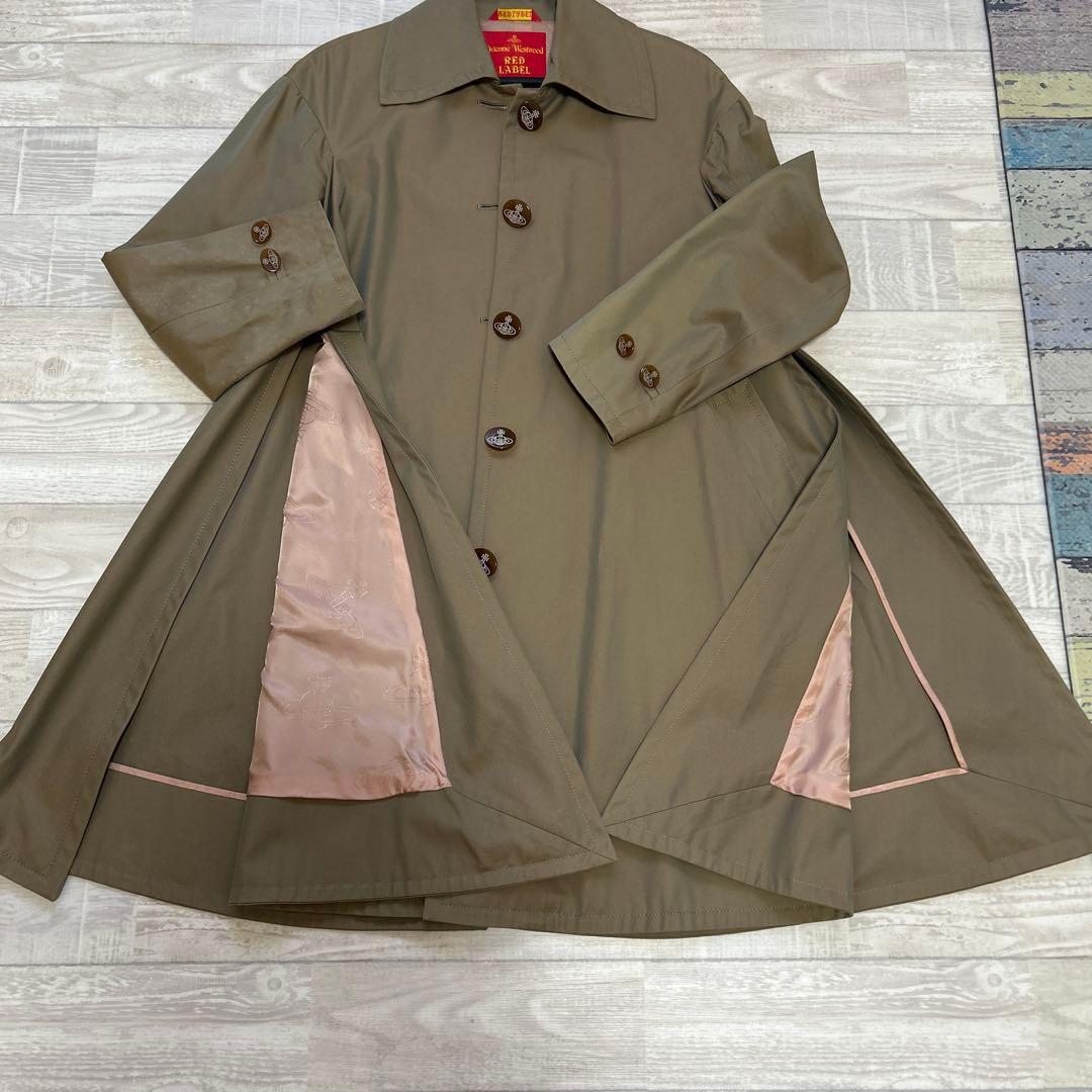 ヴィヴィアンウエストウッド¨̮⃝レッドレーベル サイドスリット変形コート♚﻿