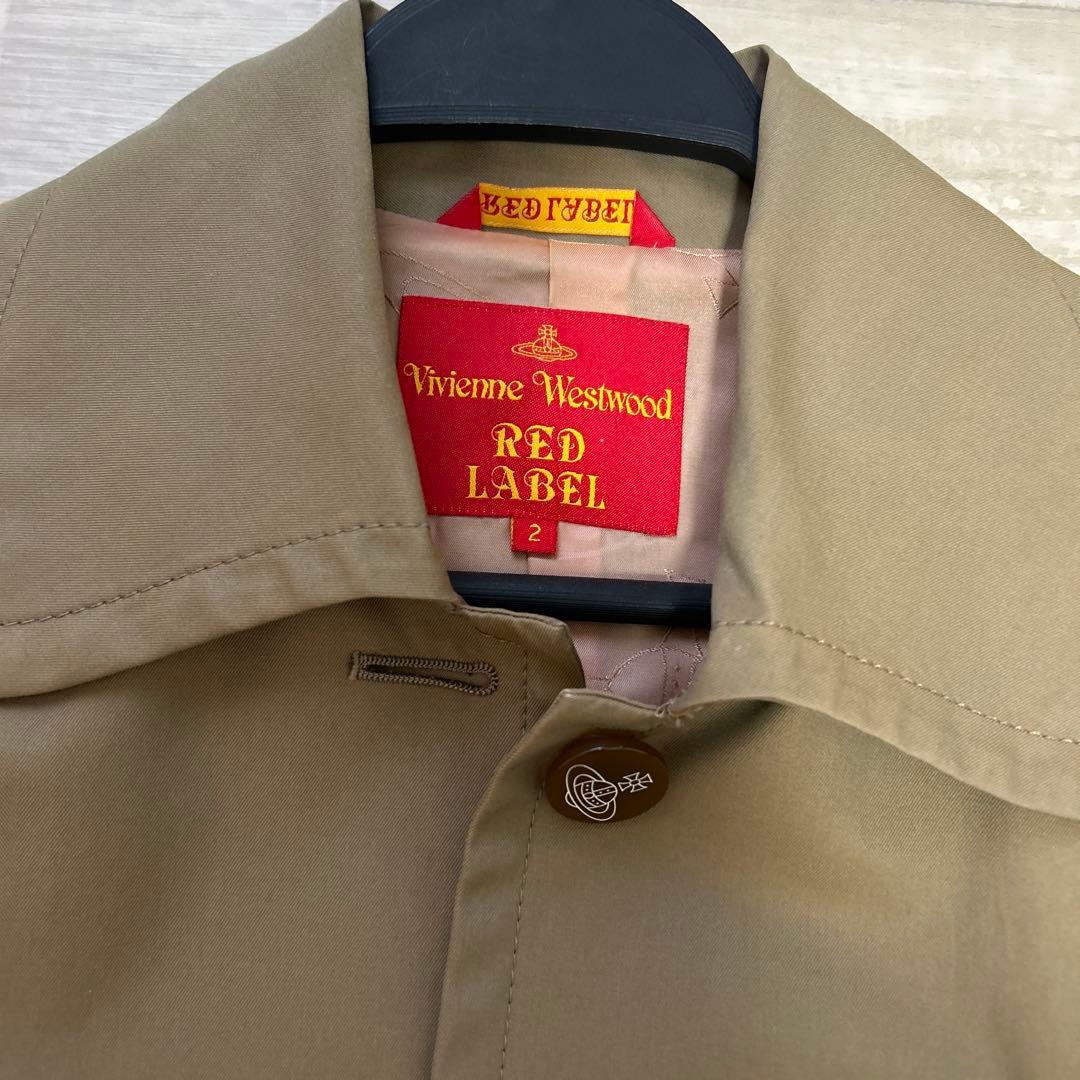ヴィヴィアンウエストウッド¨̮⃝レッドレーベル サイドスリット変形コート♚﻿