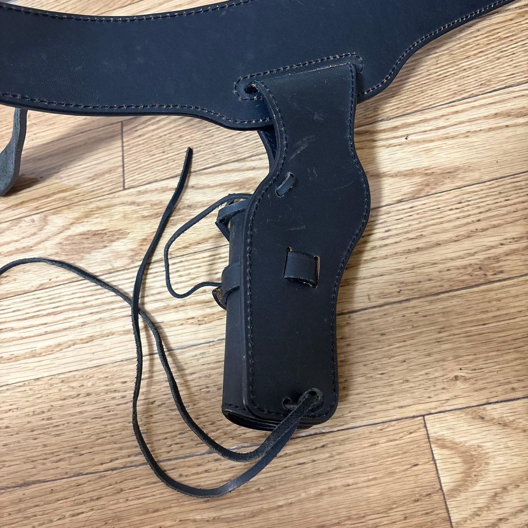 イースト.A ウエスタンガンベルト　黒