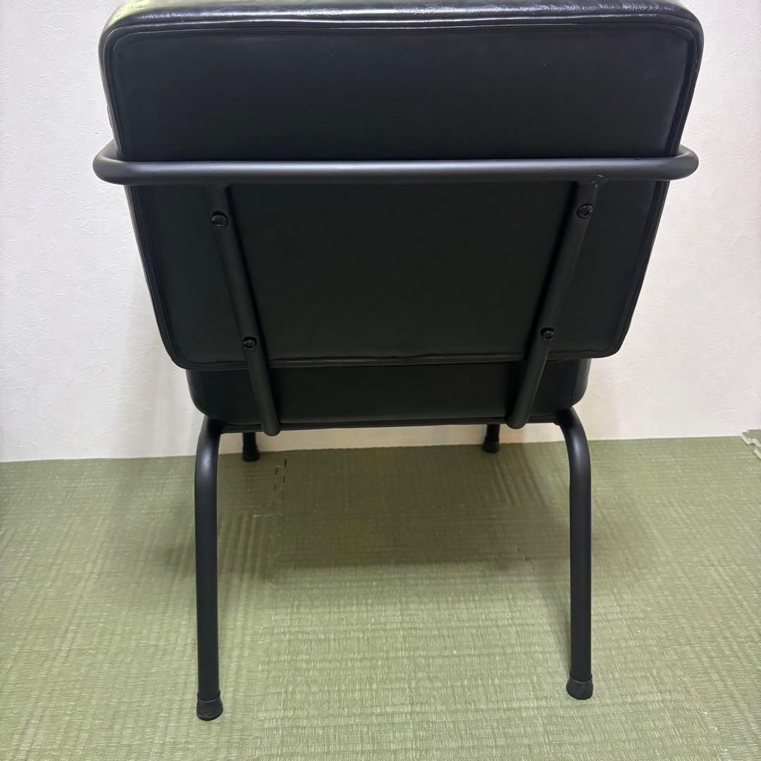 ダイニングチェア　ダイニングソファー　黒　ブラック　バーネイションソファ