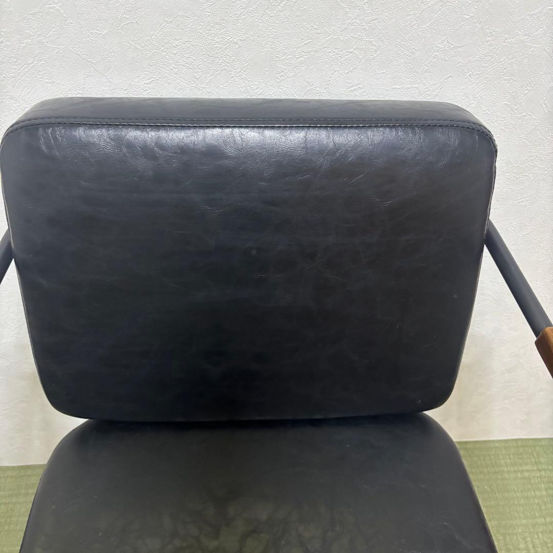 ダイニングチェア　ダイニングソファー　黒　ブラック　バーネイションソファ