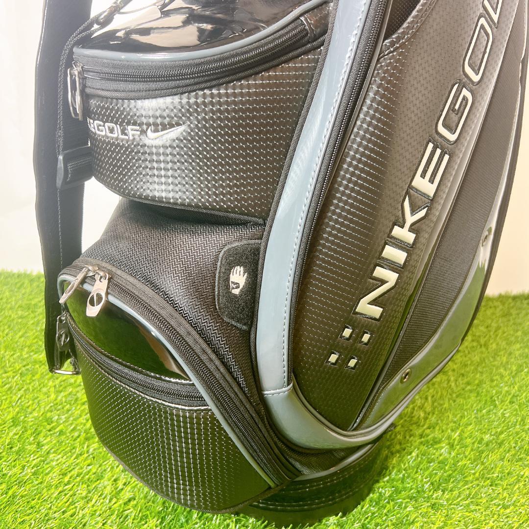 NIKE GOLF ナイキ ゴルフ キャディバッグ 6分割 カート型 エナメル
