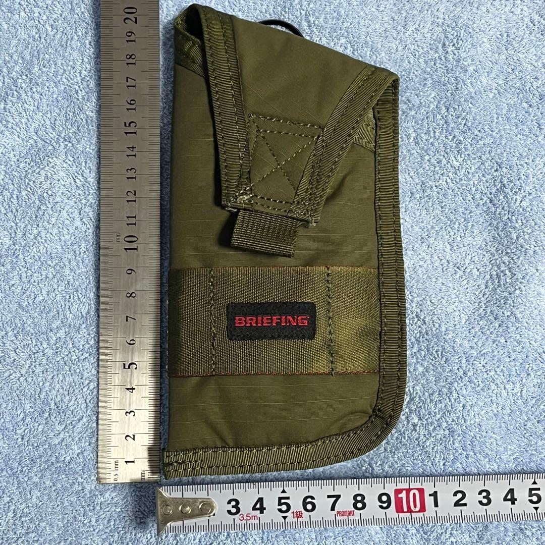 美品 BRIEFING PP-6 PLUS MW オリーブ②