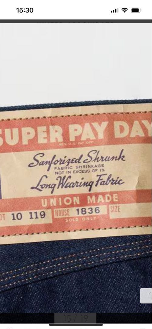 cacami専用別注<PAYDAY for 6＞DENIM PANTS/パンツ