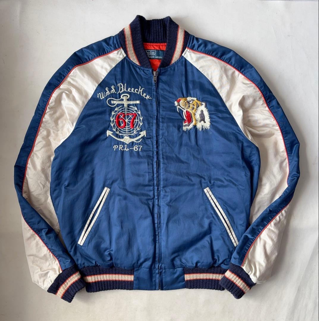 Polo by Ralph Lauren スカジャン サテン スーベニア 刺繍