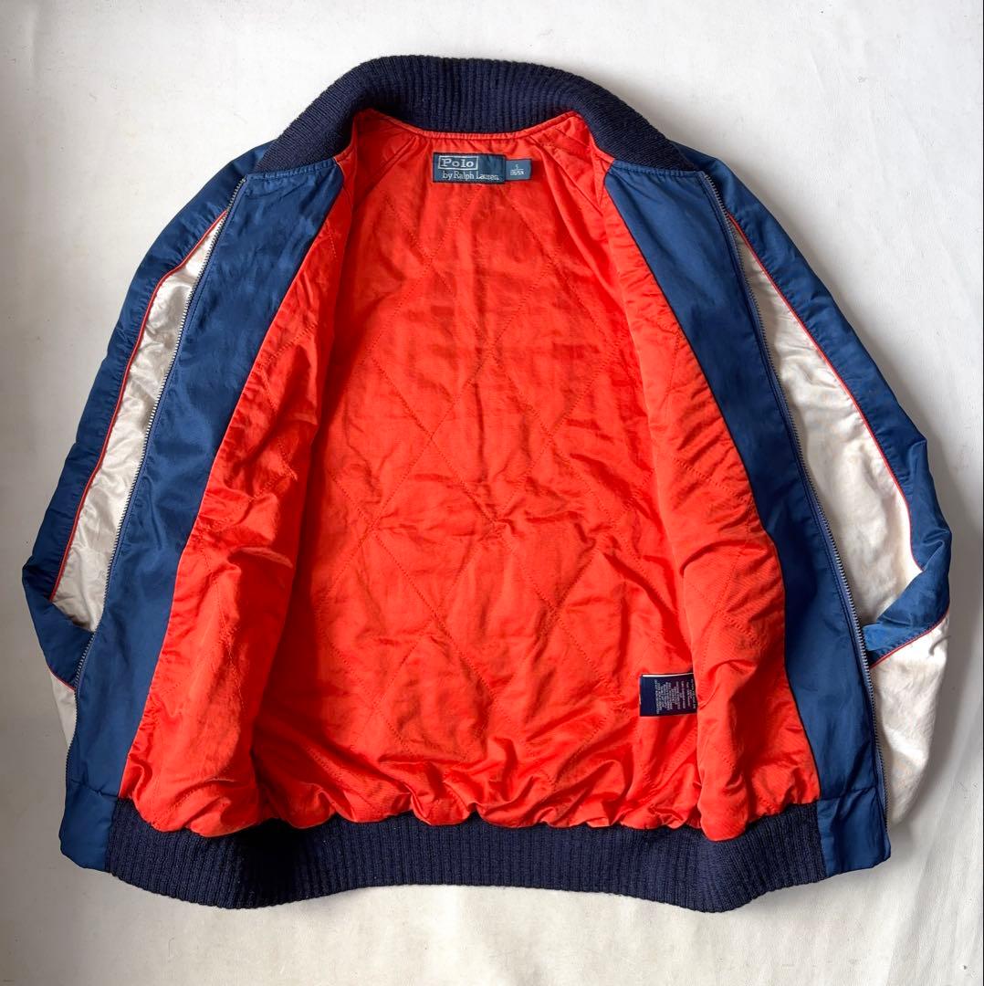 Polo by Ralph Lauren スカジャン サテン スーベニア 刺繍