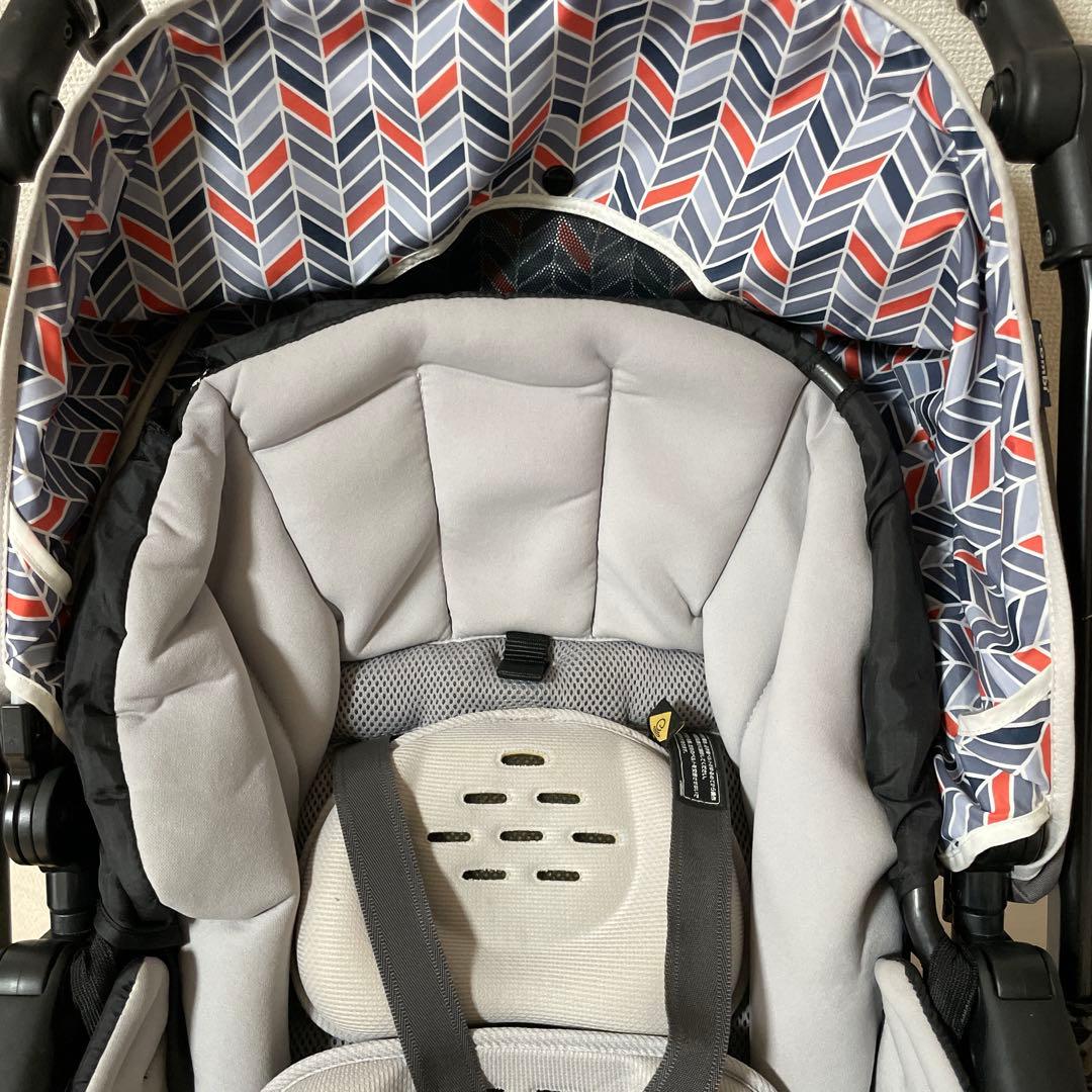 コンビ ベビーカー　スゴカルα 4キャス エッグショックHTヘリボーン