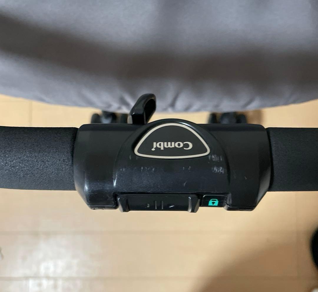 コンビ ベビーカー　スゴカルα 4キャス エッグショックHTヘリボーン