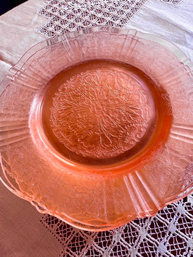 桜の花びらのようなアメリカン・スウィートハート・ピンク・デプレッション10枚