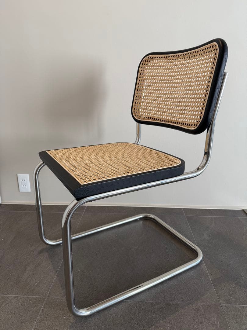 【mi】Cesca Armless Chair Black