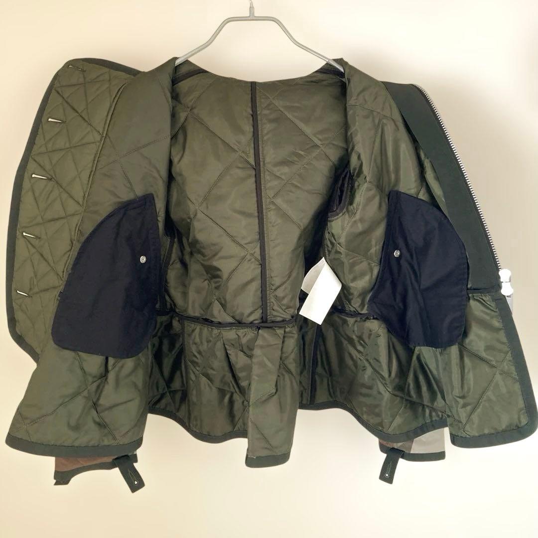 21AWサカイ 変形ニット＆ジャケット セット sacai kawsコラボ