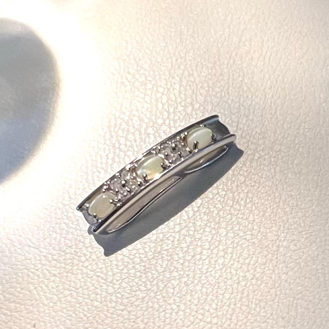 プラチナpt900ペンダントトップ　キャッツアイ　ダイヤ　ま2.67 g