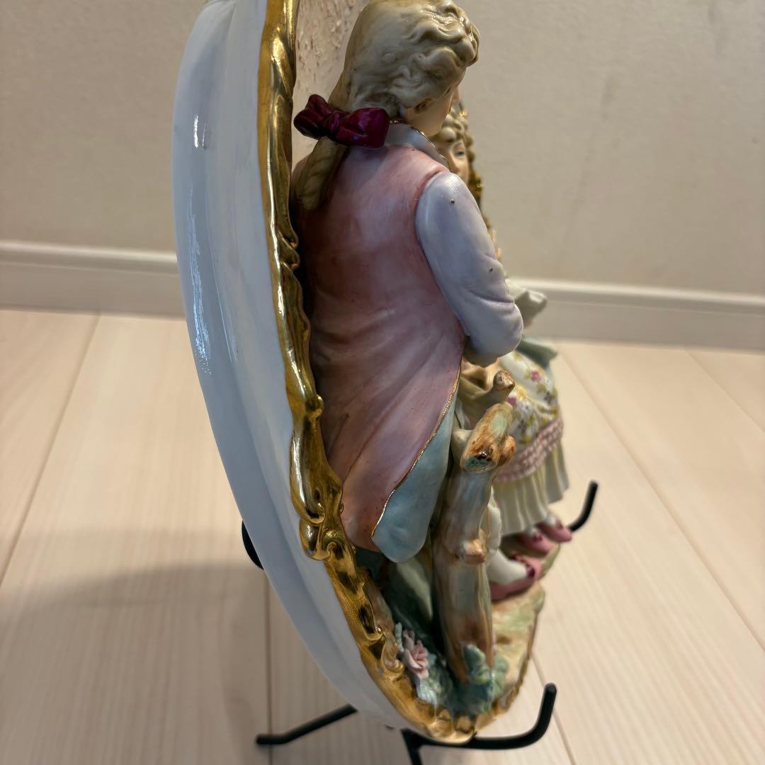 【美品】 アンティークドール 陶器人形 マイセン 瀬戸 昭和レトロ